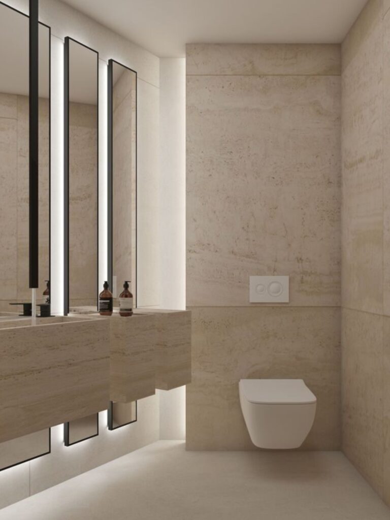 Beige Travertine Marble in Kishangarh