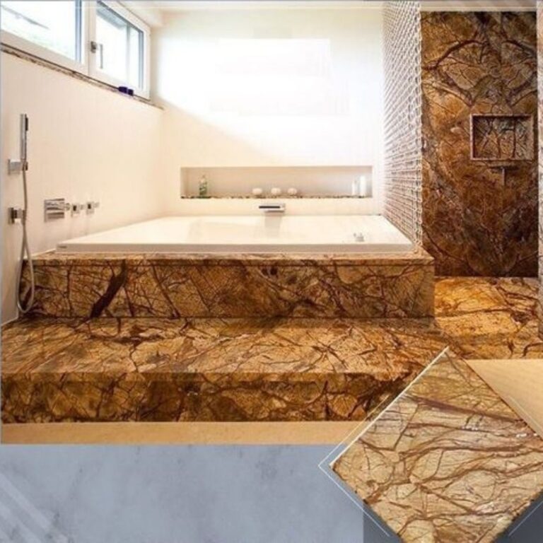 Golden Rainforest Marble in Kishangarh