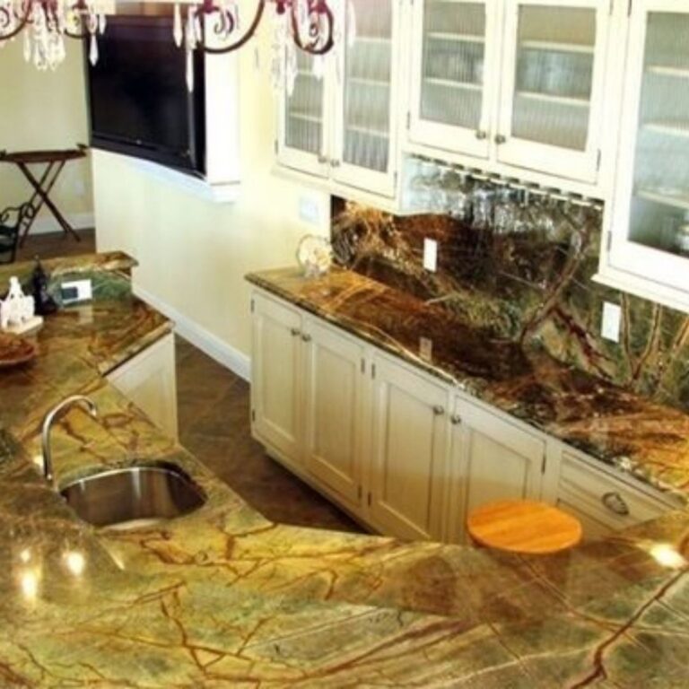 Golden Rainforest Marble in Kishangarh