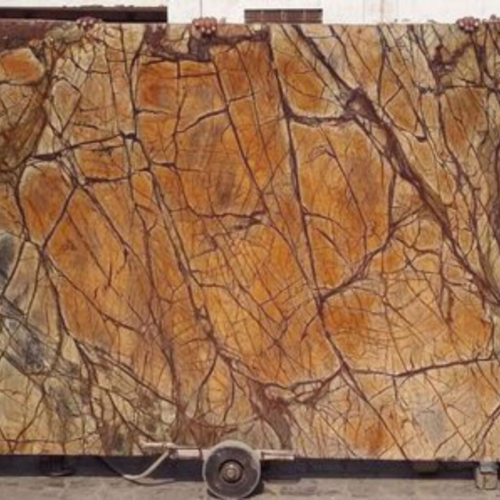 Golden Rainforest Marble in Kishangarh